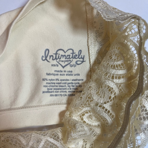 Free People NWOT Reversible Lace Bralette - Picture 6 of 6